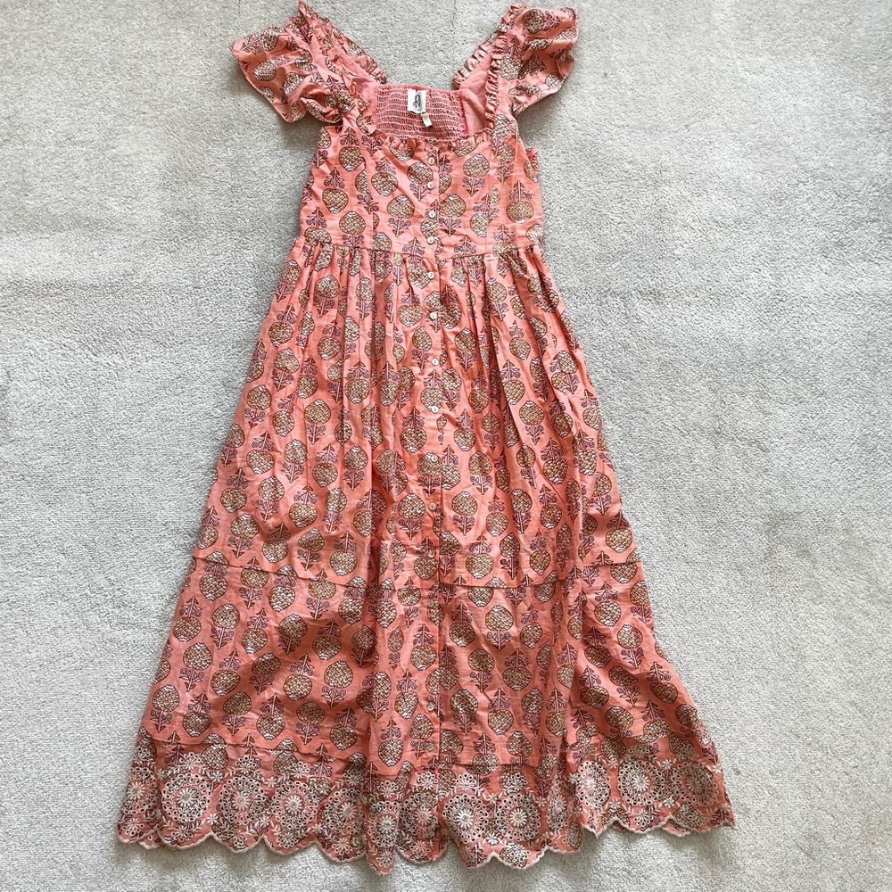 DRA DORA DRESS SIZE MEDIUM PRAIRIE COTTAGECORE FEMININE DAINTY PRETTY STYLISH - Picture 12 of 12